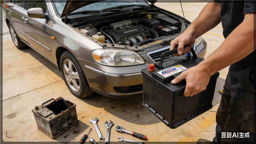 张家口汽车换电瓶电话【案例】